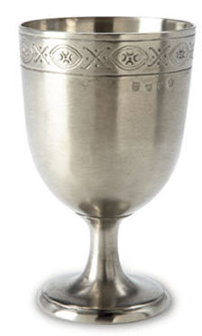 Engraved Pewter Chalice Cup, Match Pewter item A774.0